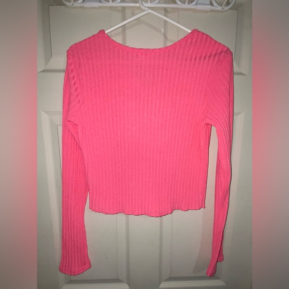 SOLD Hot Pink Long Sleeve - Picture 2 of 3